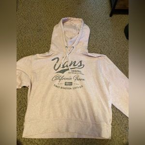 Cropped vans hoodie